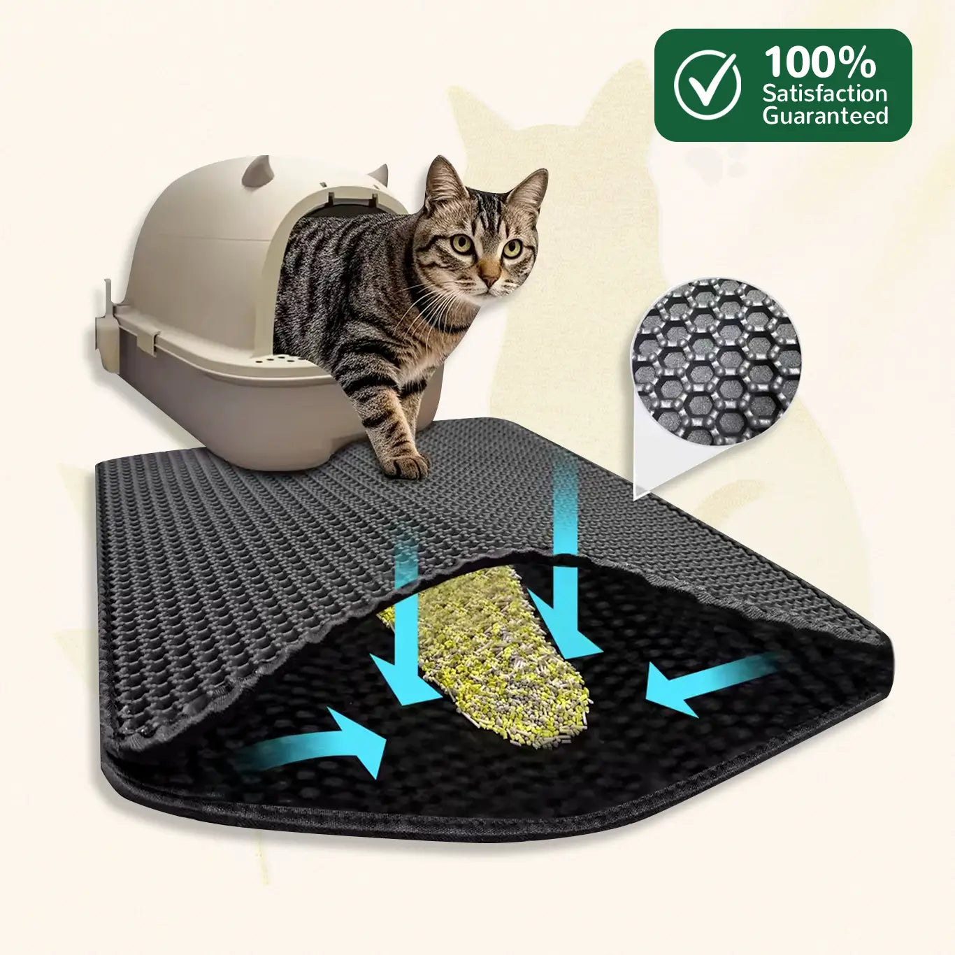 Anti-Litter Cat Mat