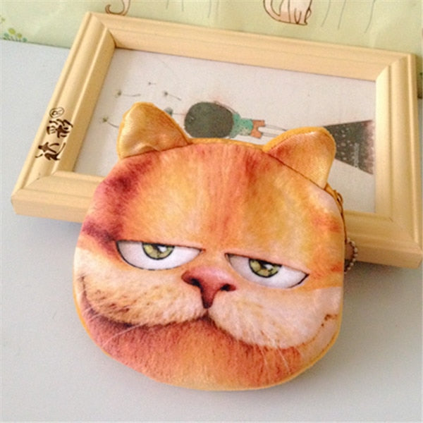 3D Cartoon Cat Wallet
