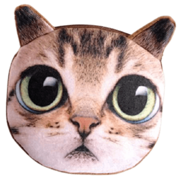 3D Cartoon Cat Wallet
