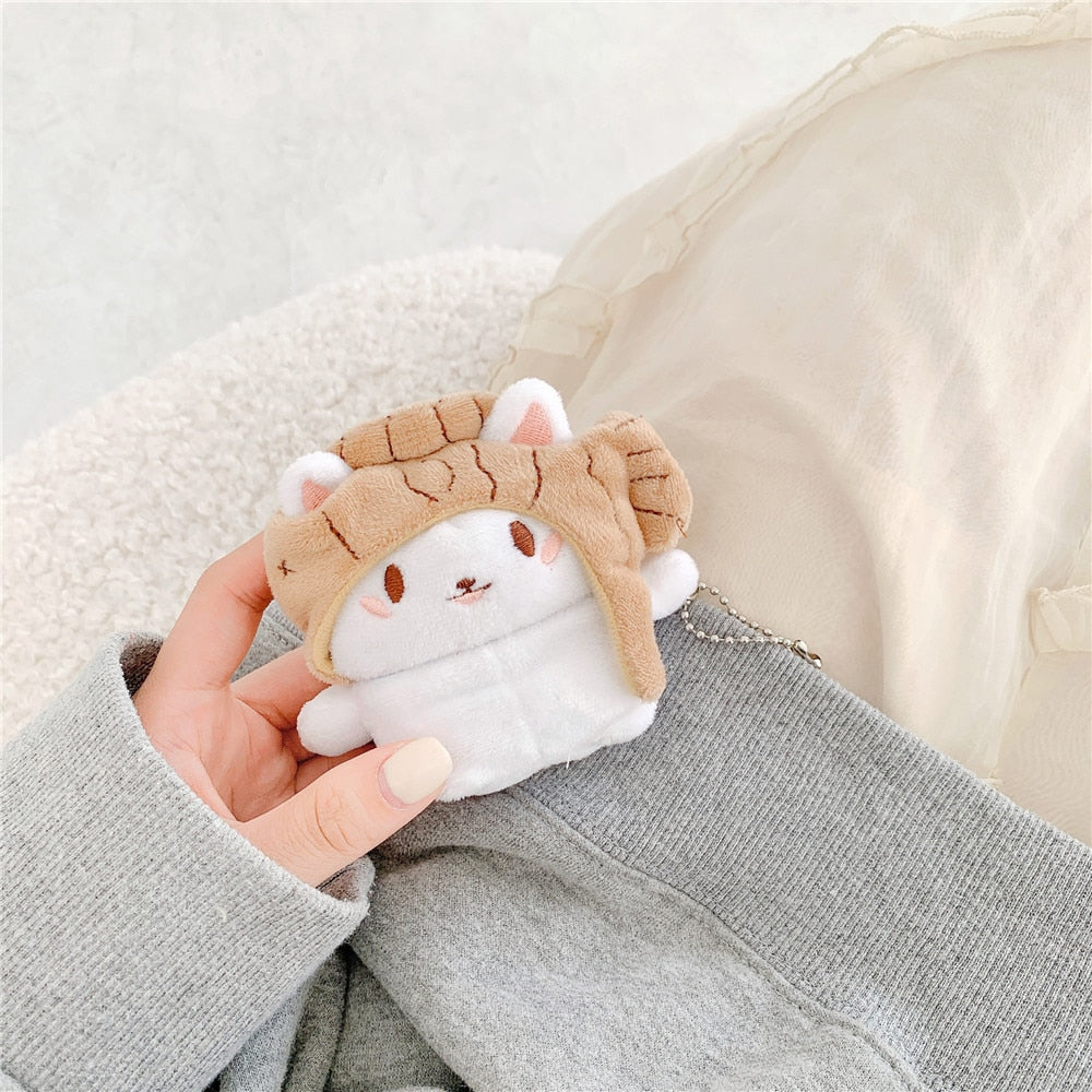 3D Cat plush AirPod Case