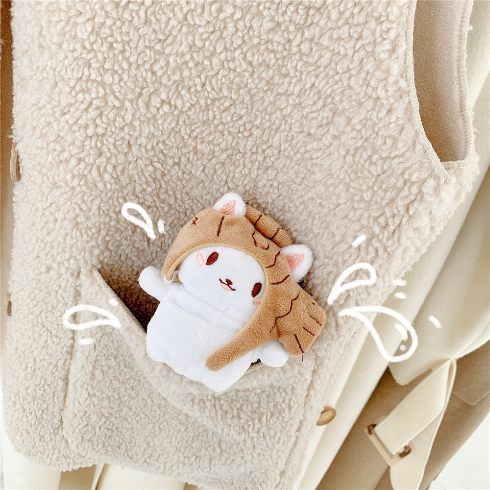 3D Cat plush AirPod Case