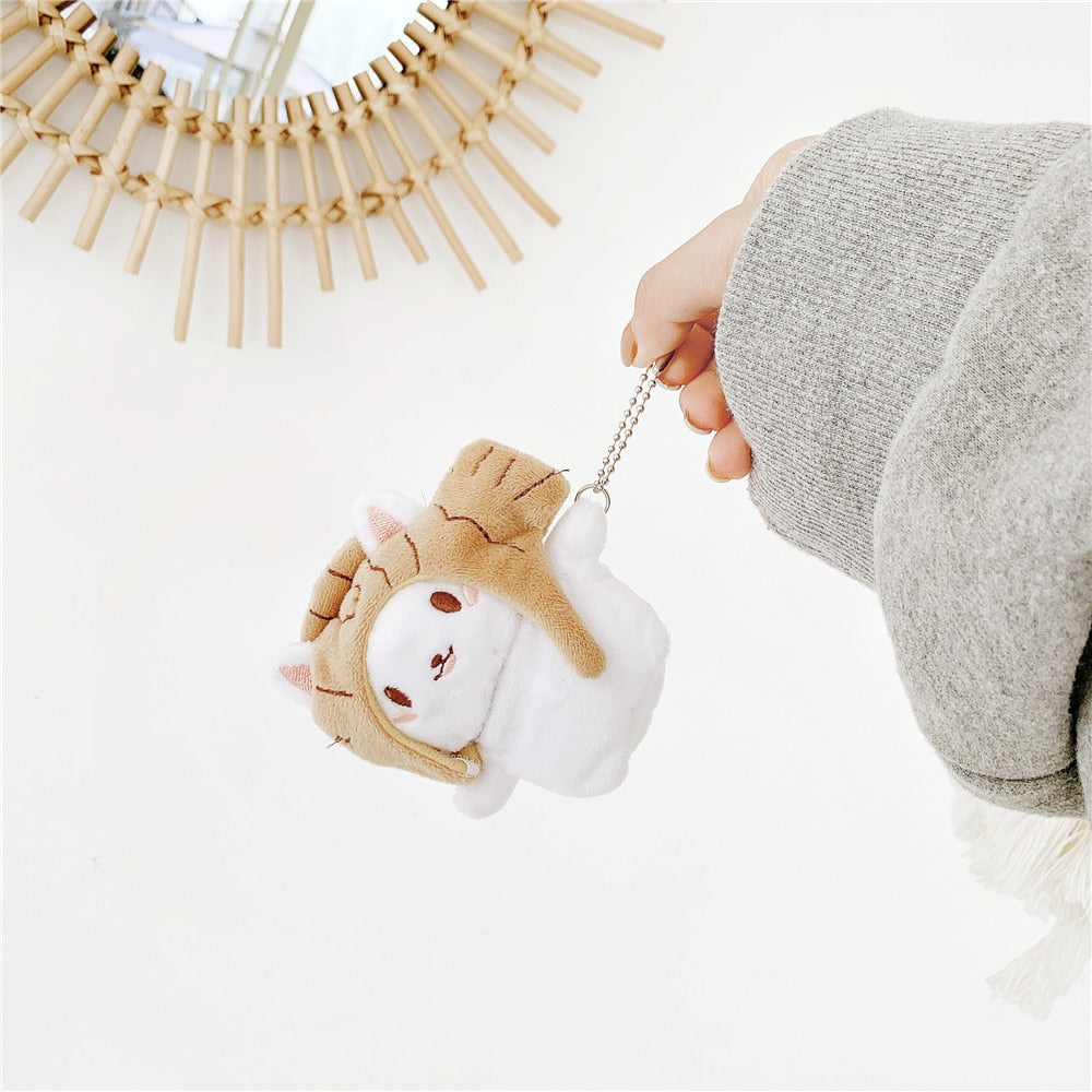 3D Cat plush AirPod Case
