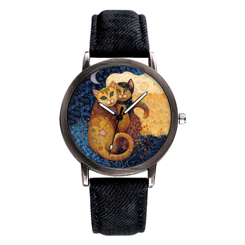 Abstract Cat Watch