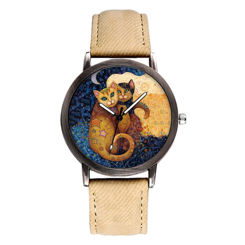 Abstract Cat Watch