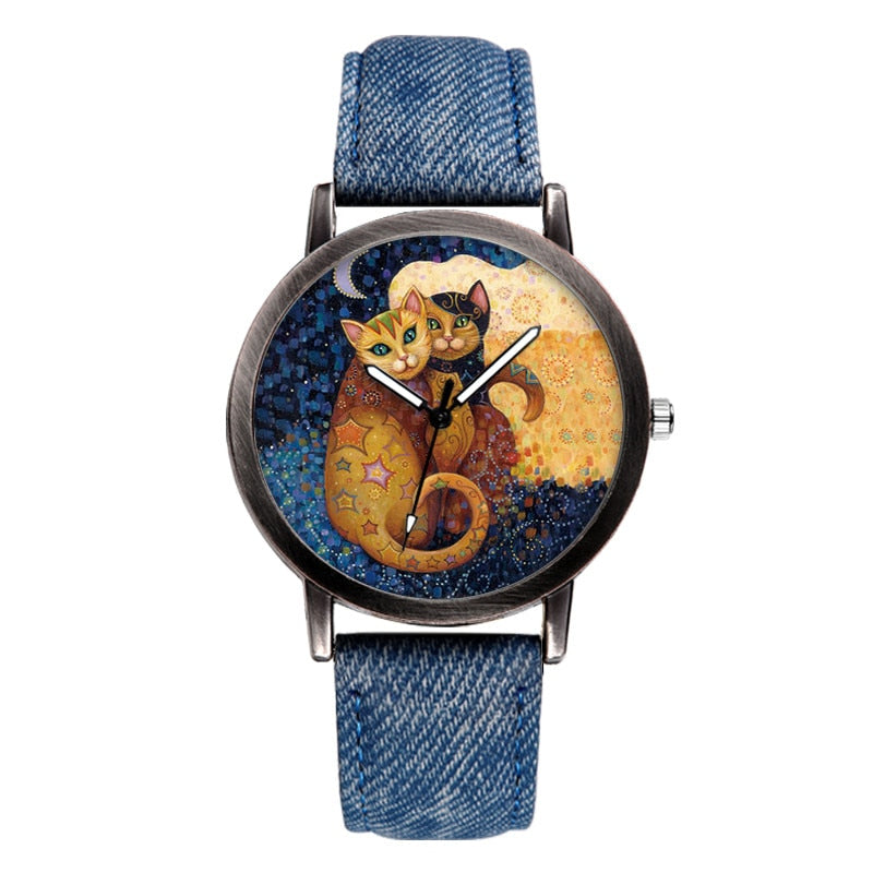 Abstract Cat Watch