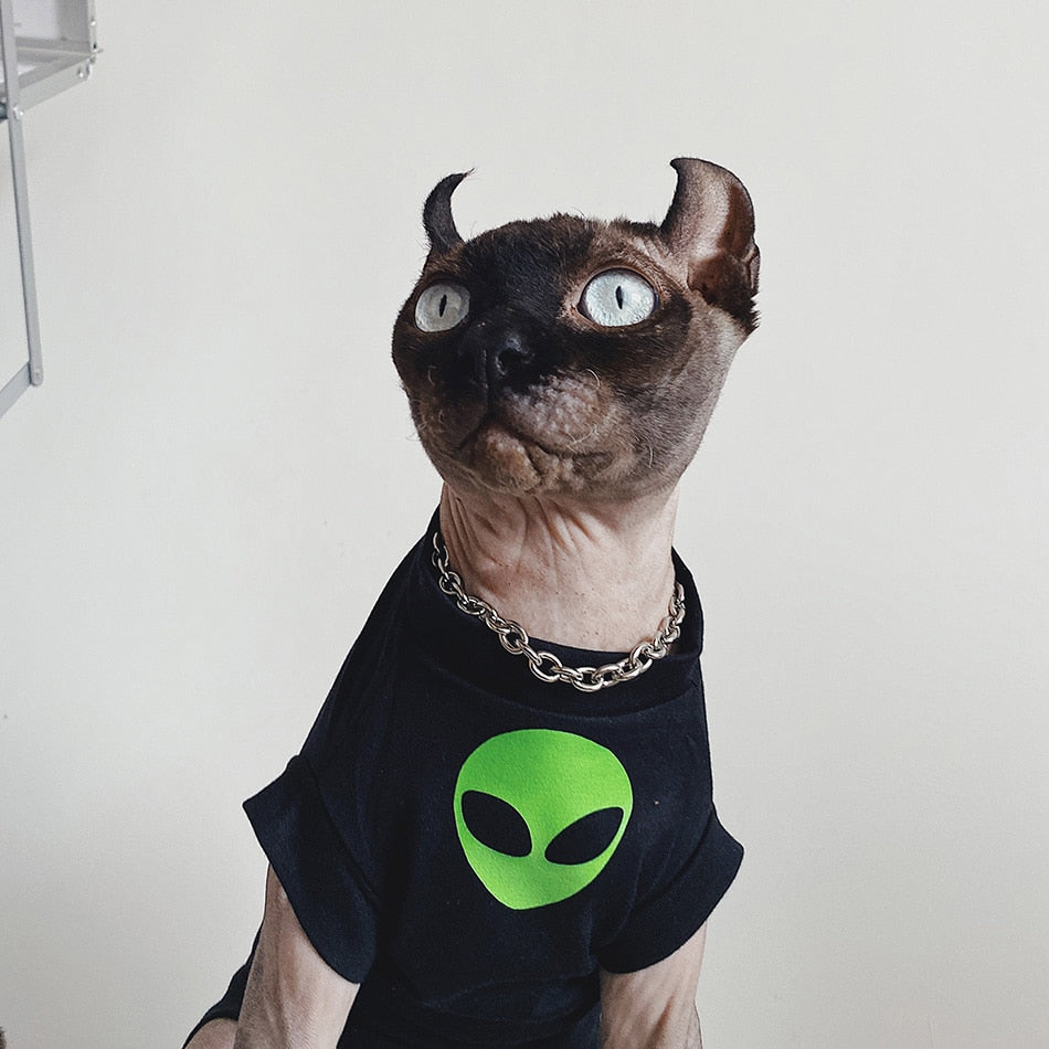 Alien Costume for Cat