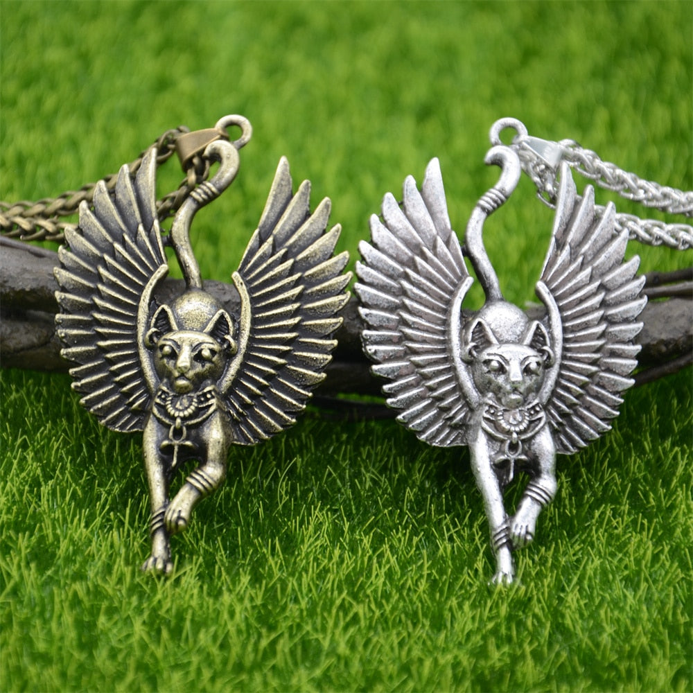 Angel Cat Necklace