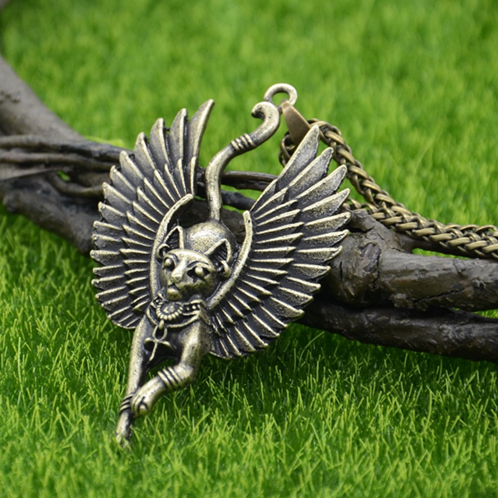 Angel Cat Necklace