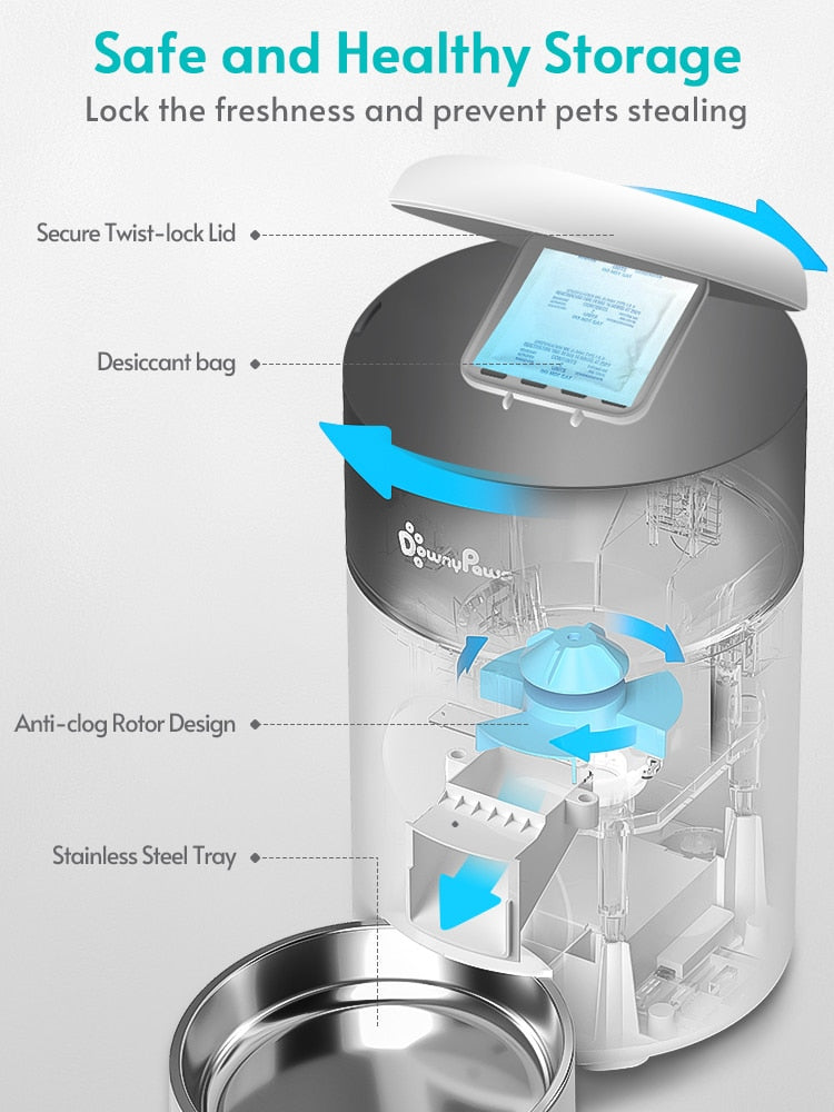Auto Cat Food Dispenser