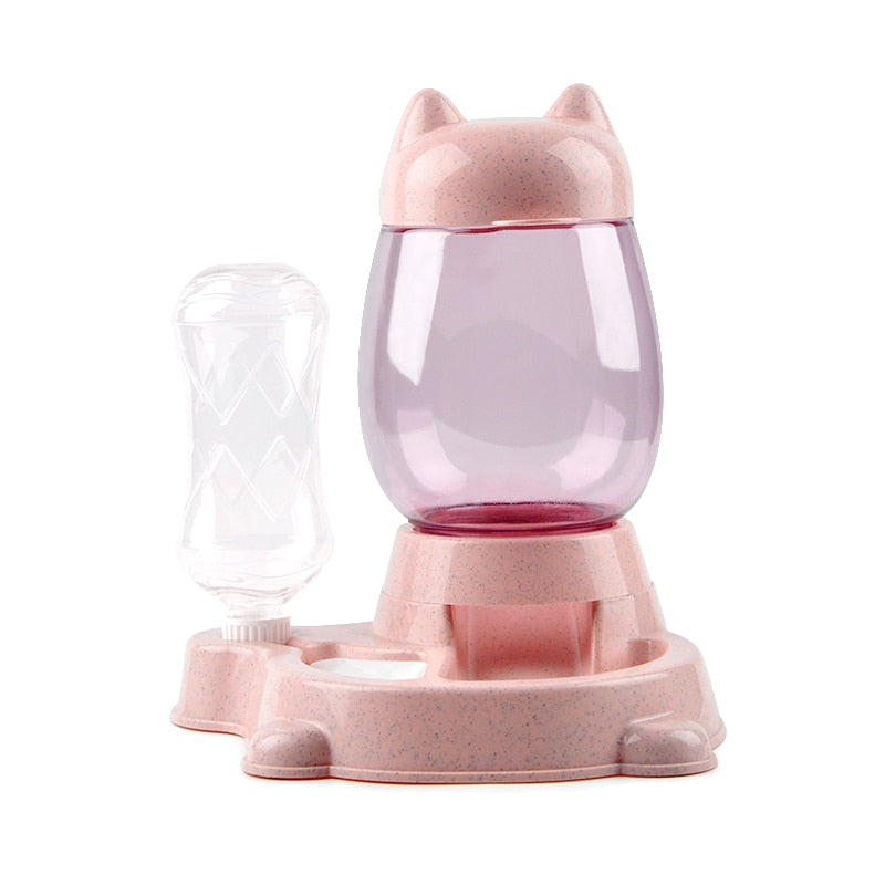 Automatic Cat Food and Water Dispenser