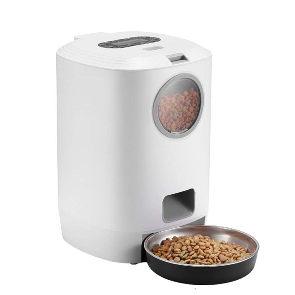 Automatic Cat Food Dispenser for Multiple Cats