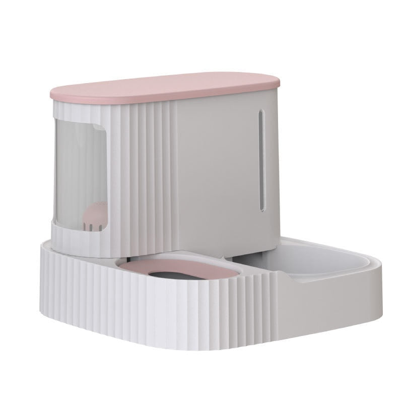 Automatic Food and Water Dispenser for Cats