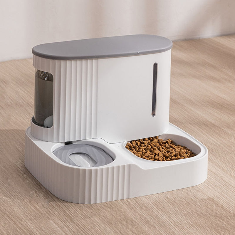 Automatic Food and Water Dispenser for Cats