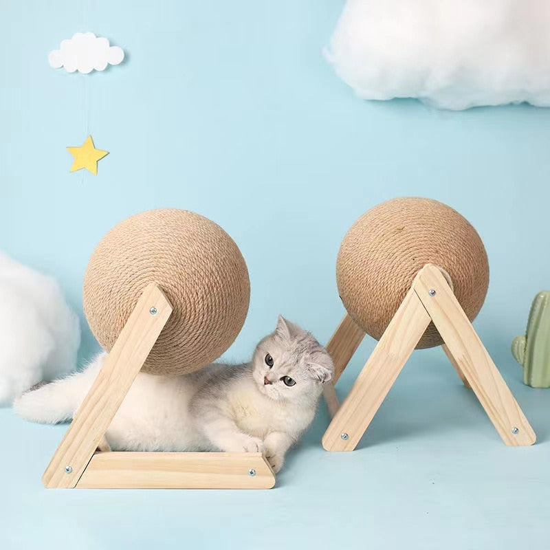 Ball Cat Scratching Post