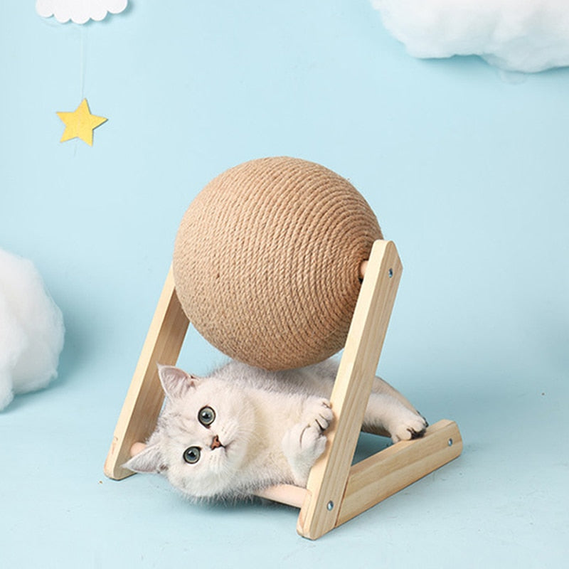 Ball Cat Scratching Post