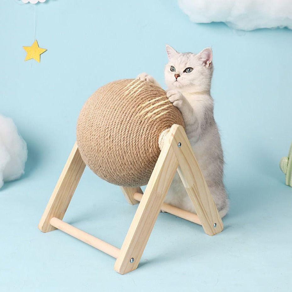 Ball Cat Scratching Post