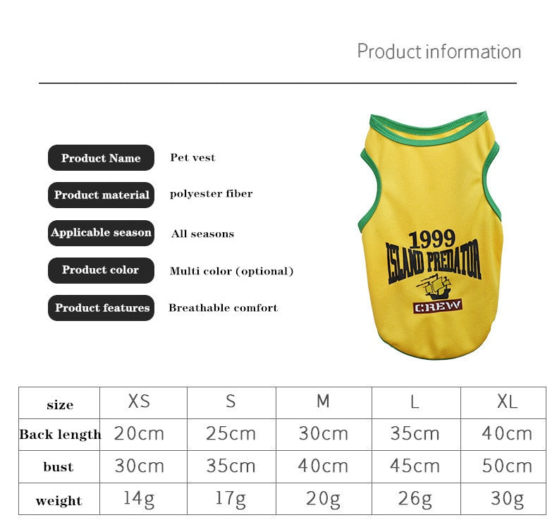 Basketball Clothes for Cats