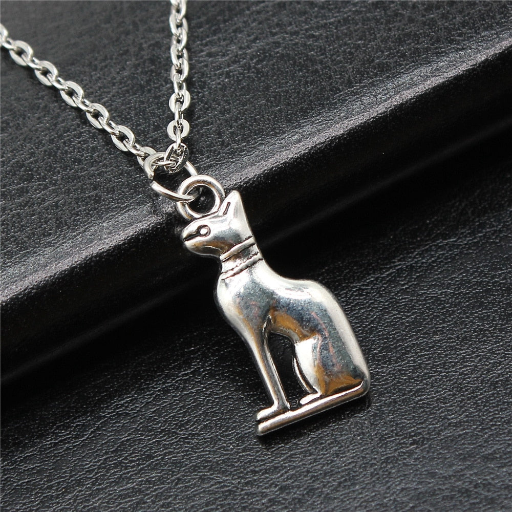 Bastet Cat Necklace
