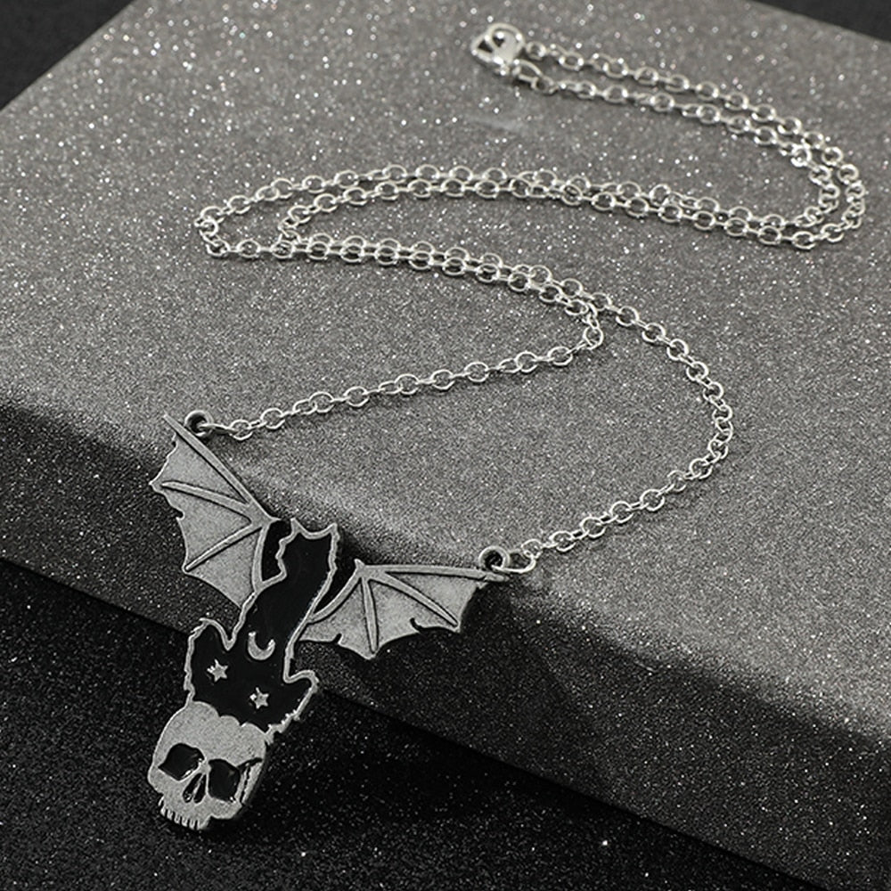 Bat Cat Necklace