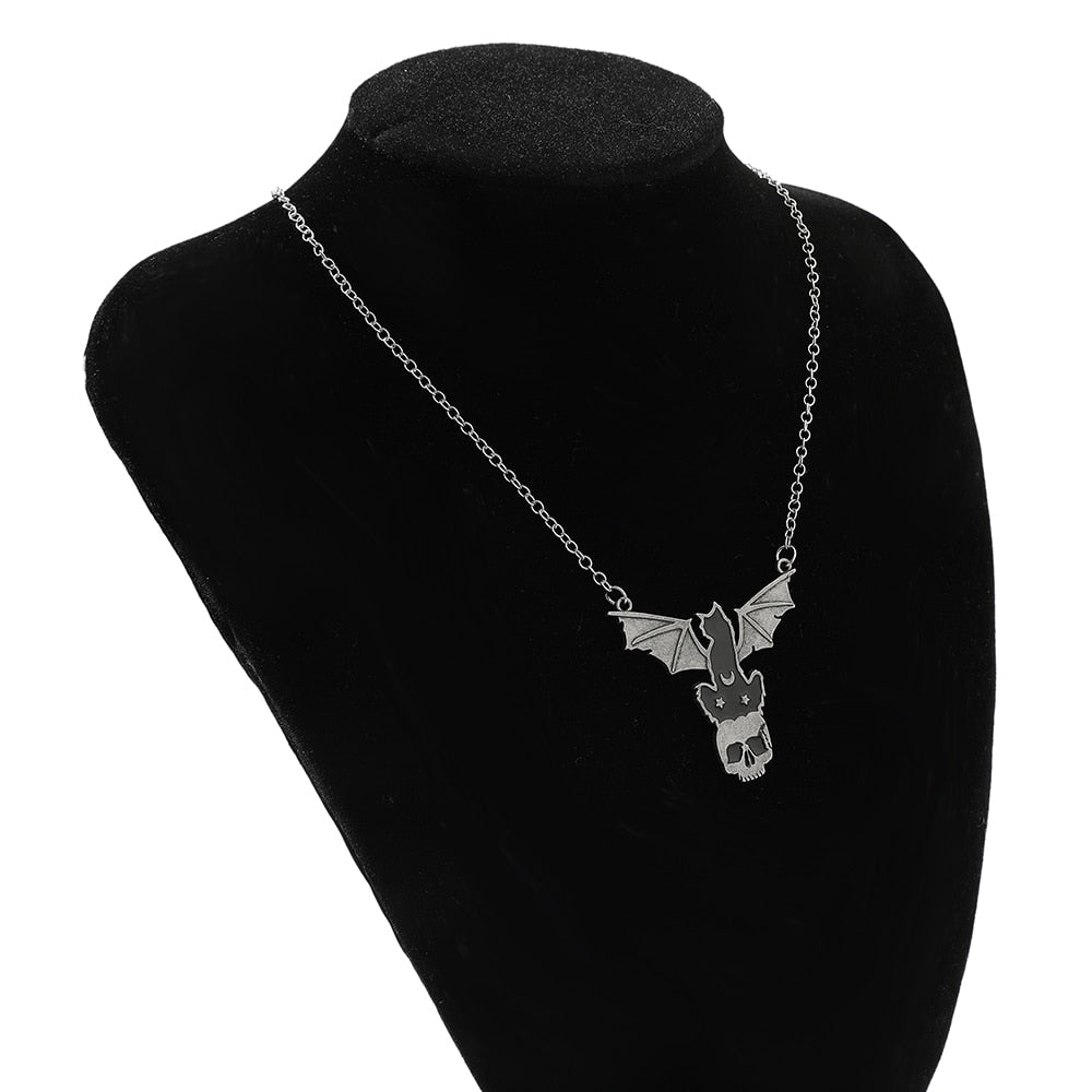 Bat Cat Necklace