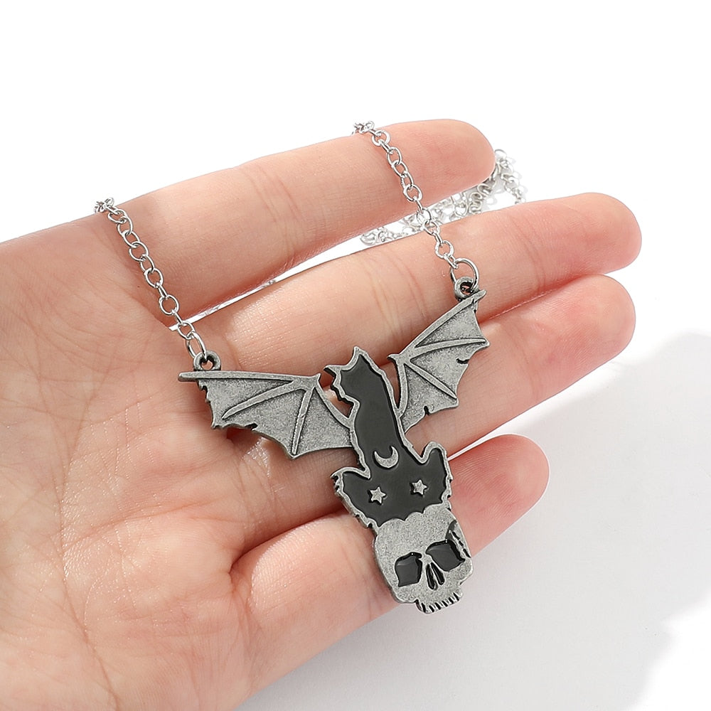 Bat Cat Necklace