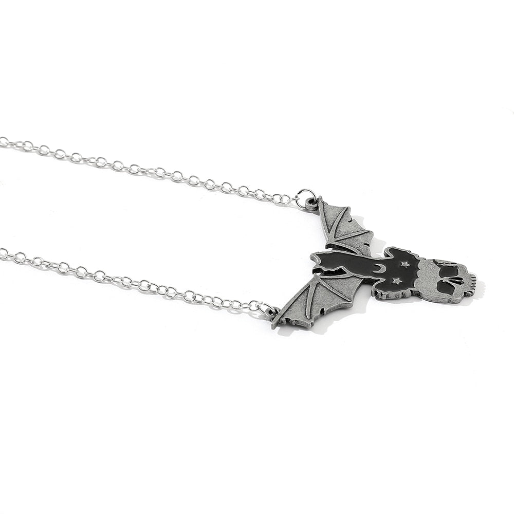Bat Cat Necklace