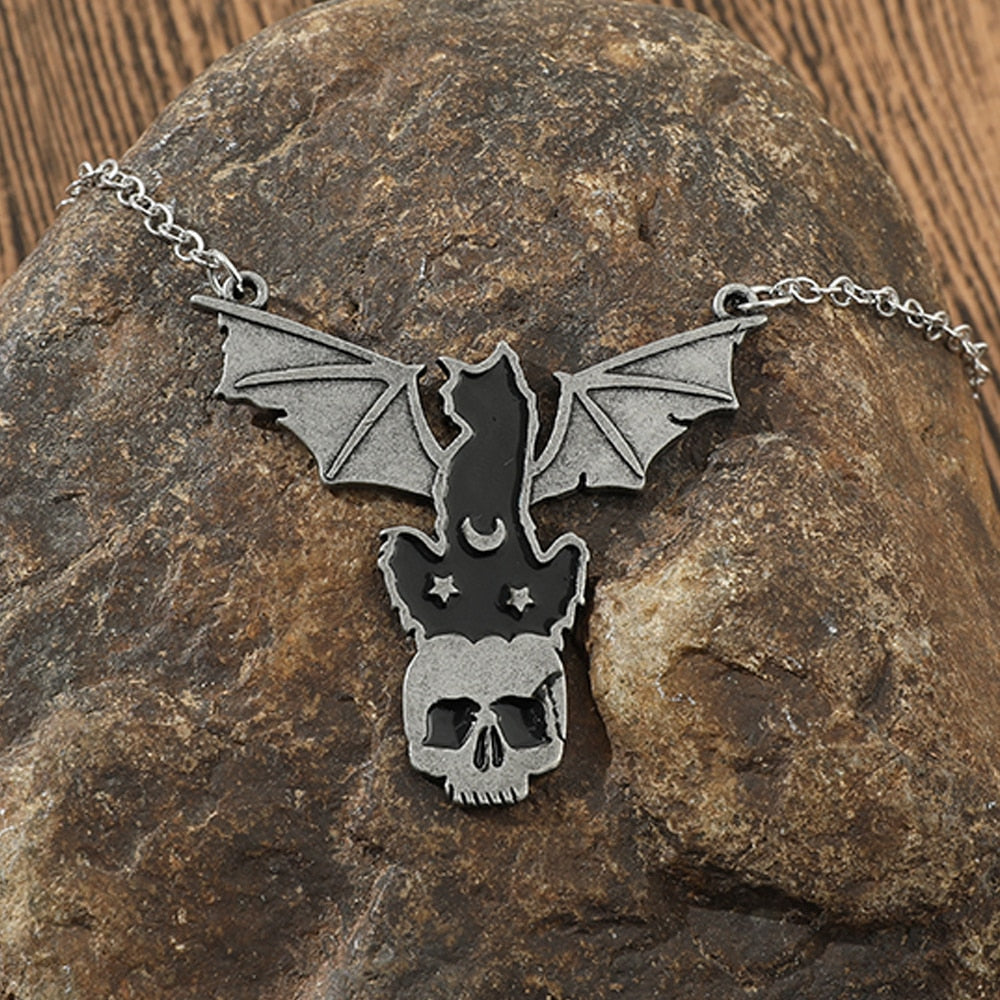 Bat Cat Necklace