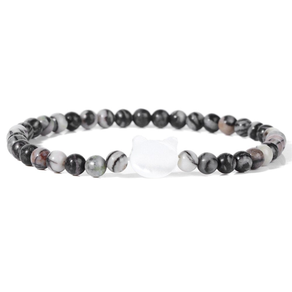 Beaded Cat Bracelet