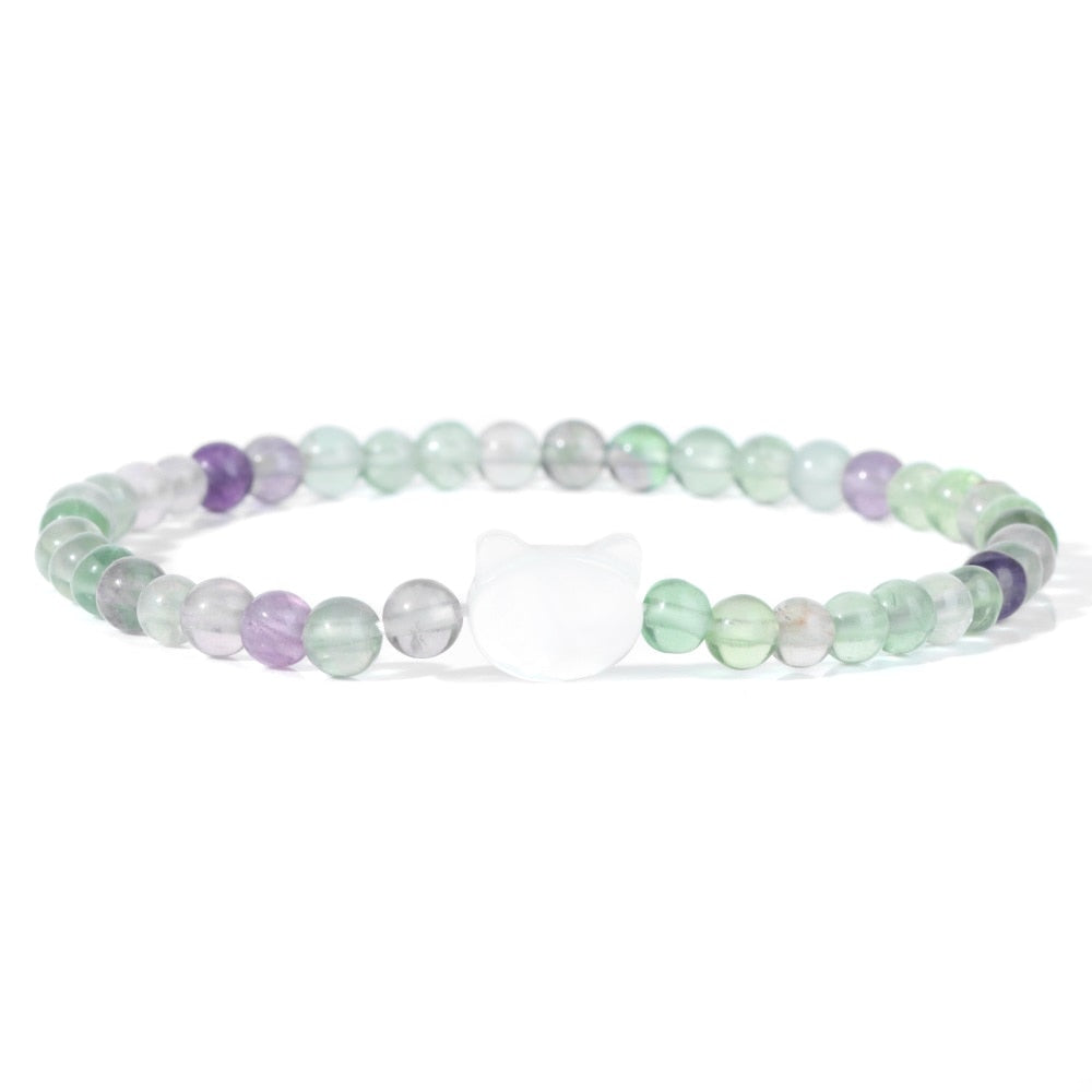 Beaded Cat Bracelet