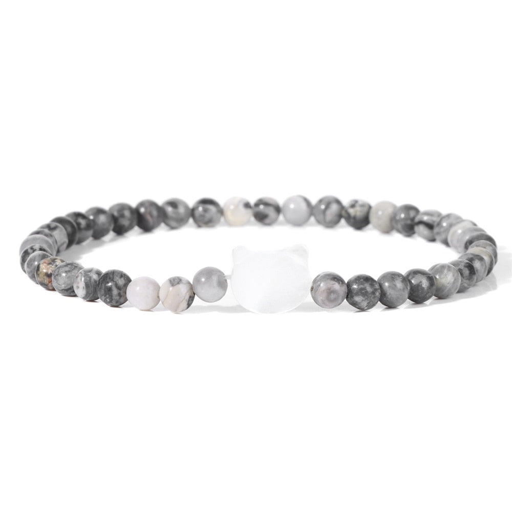 Beaded Cat Bracelet