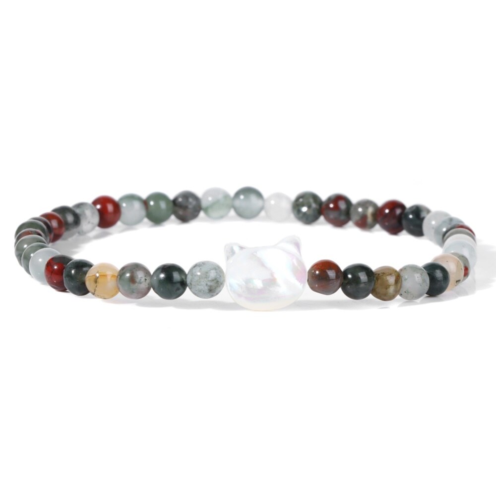 Beaded Cat Bracelet