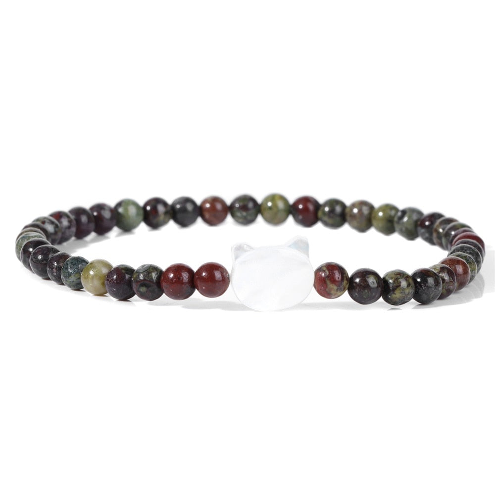 Beaded Cat Bracelet