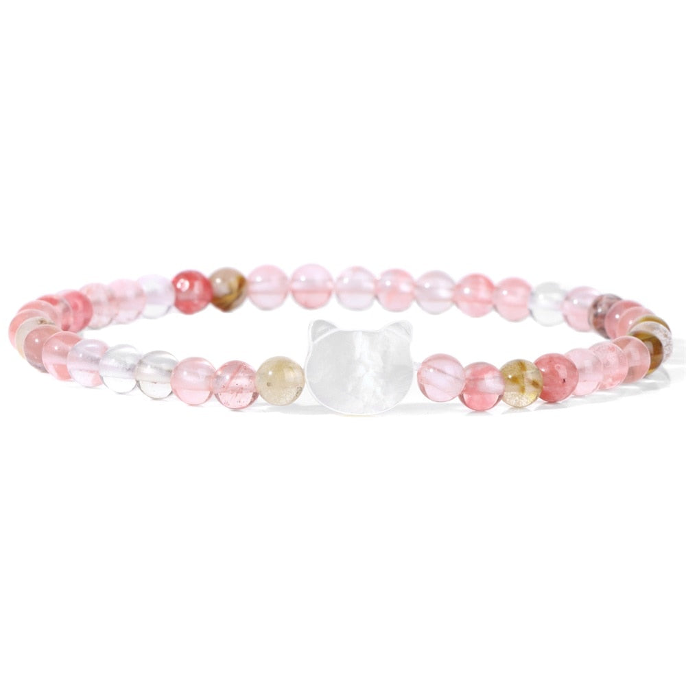 Beaded Cat Bracelet