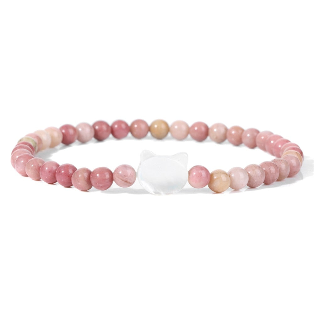 Beaded Cat Bracelet