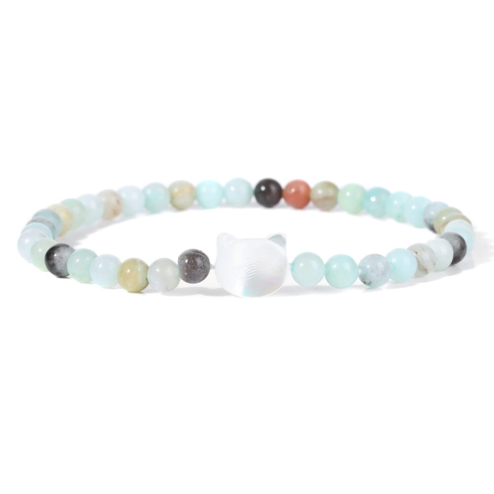 Beaded Cat Bracelet