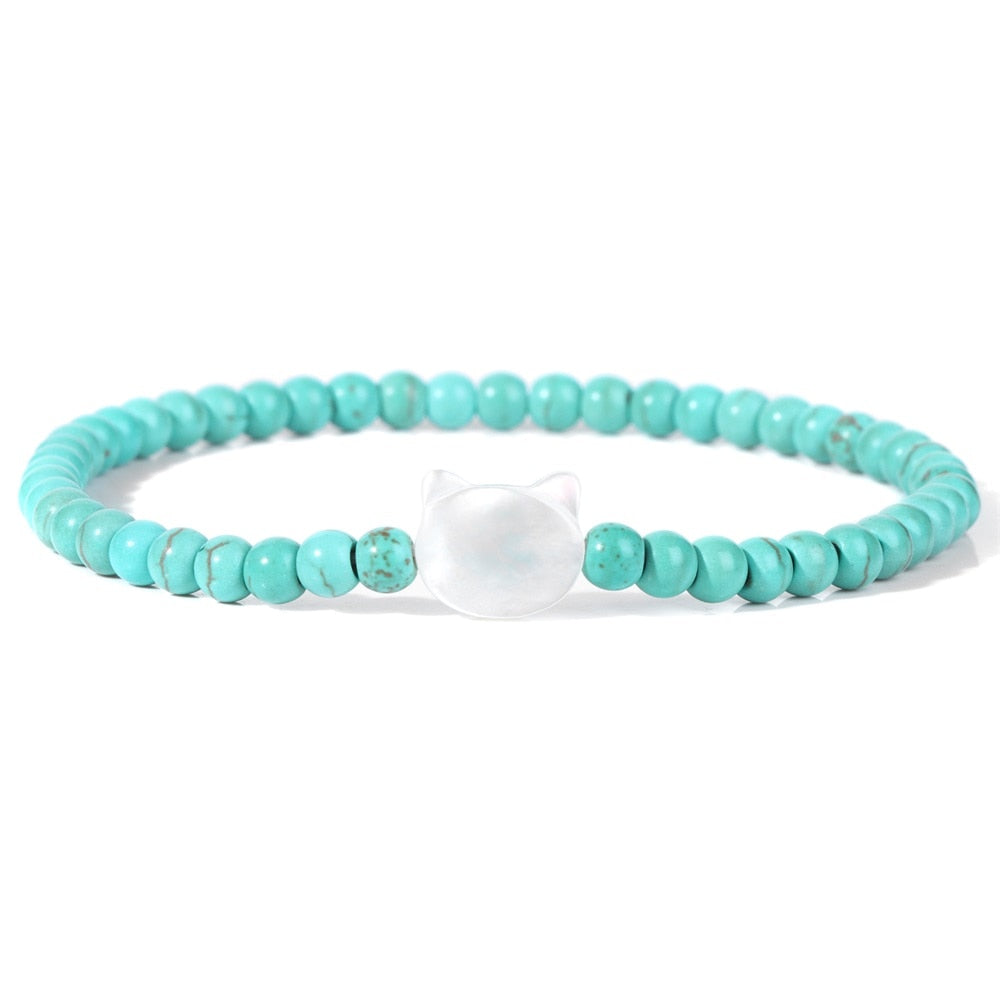 Beaded Cat Bracelet