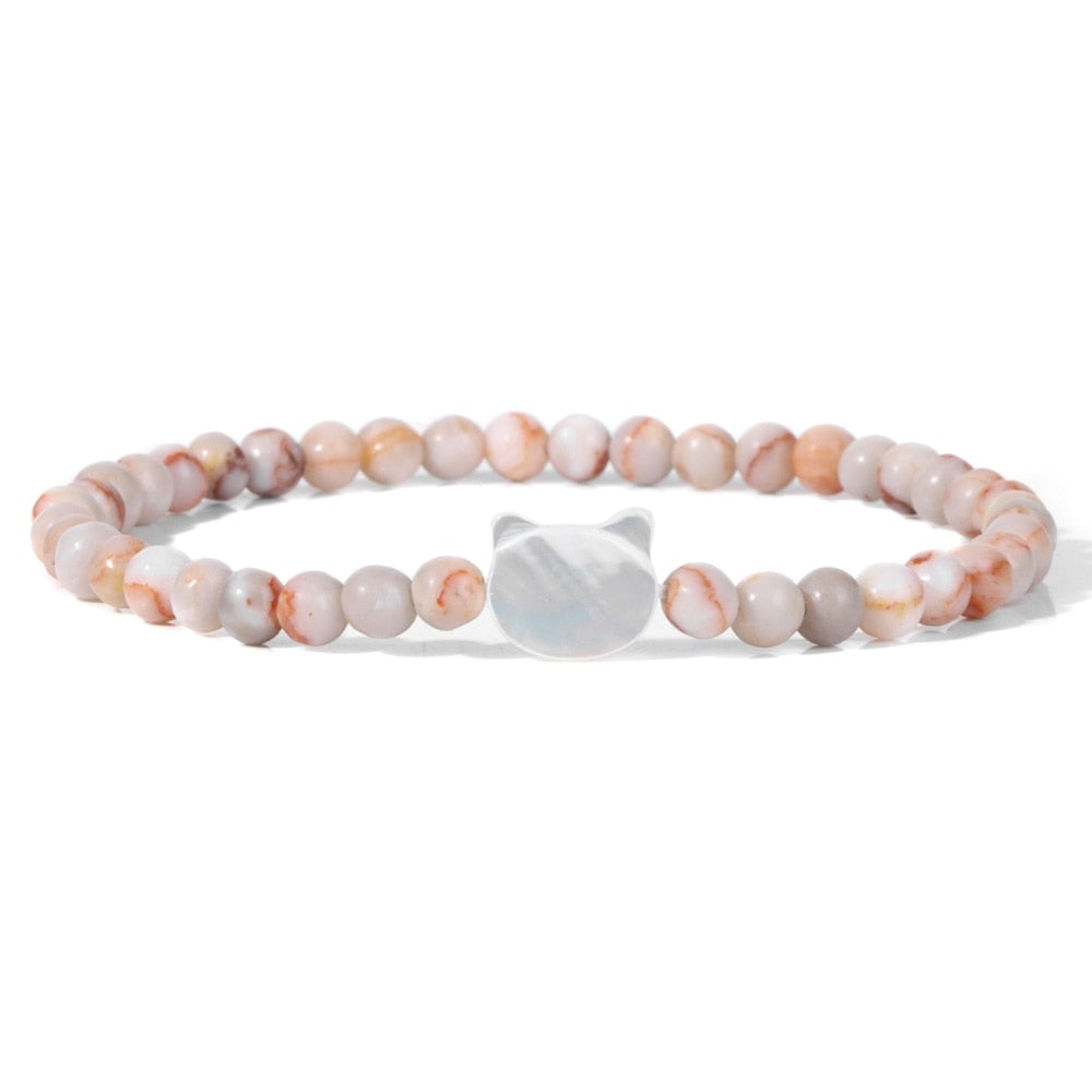 Beaded Cat Bracelet