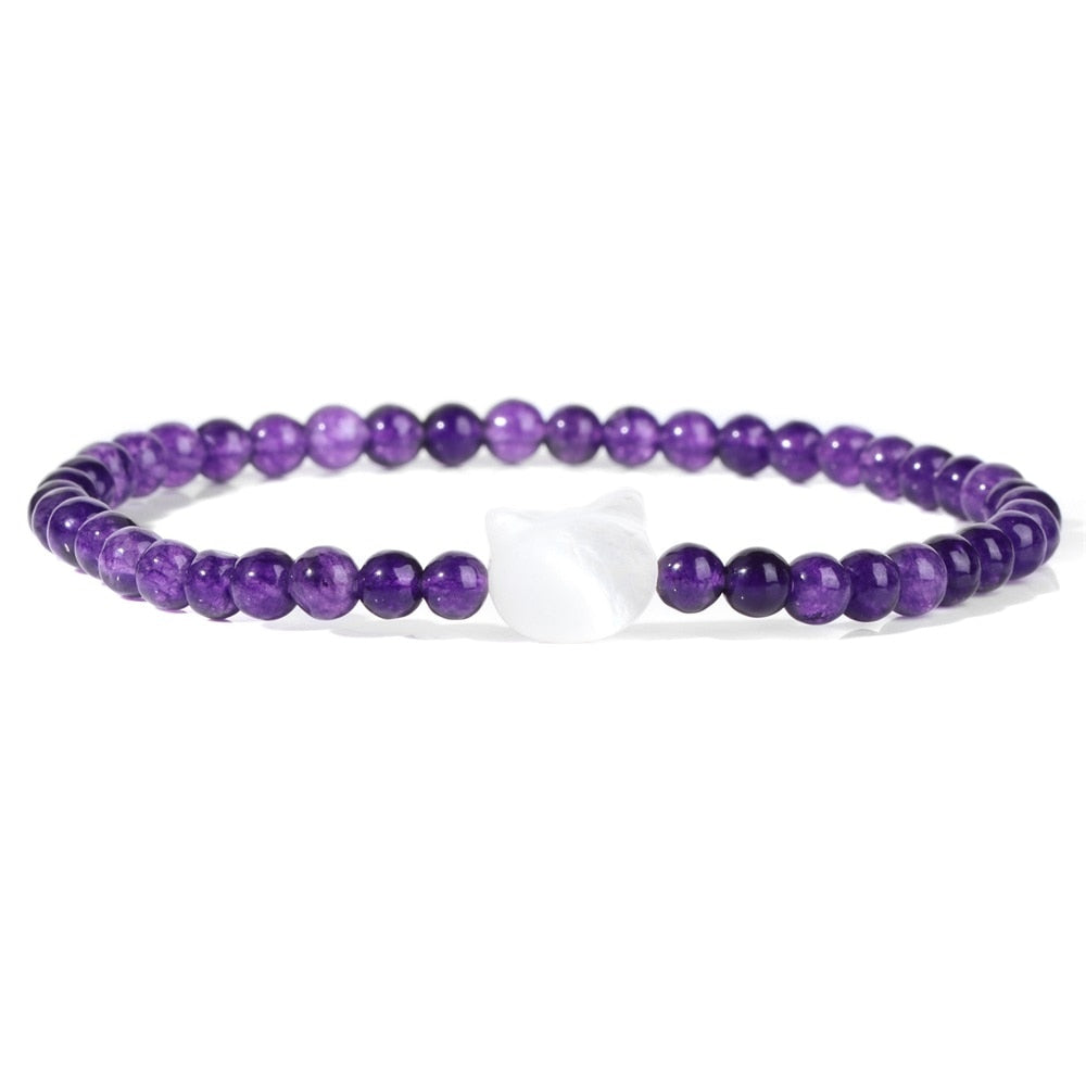 Beaded Cat Bracelet
