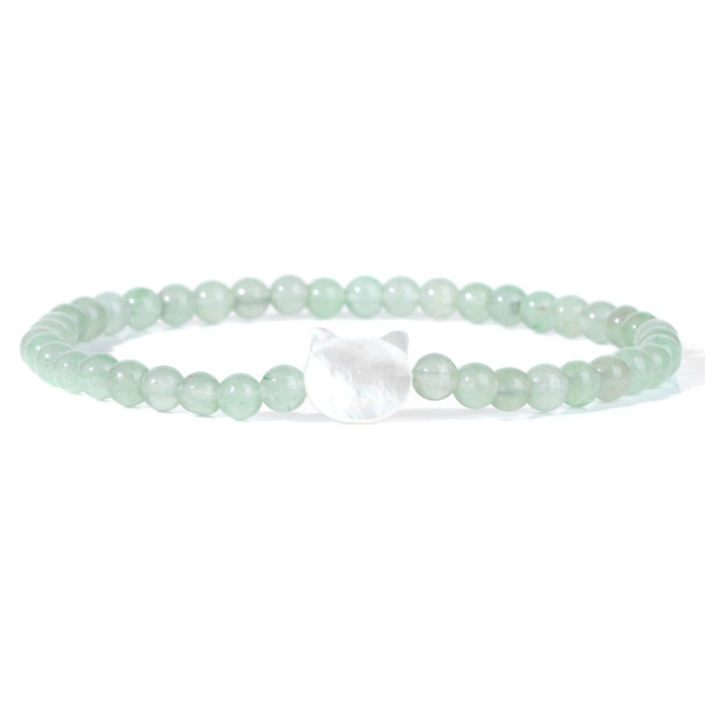 Beaded Cat Bracelet