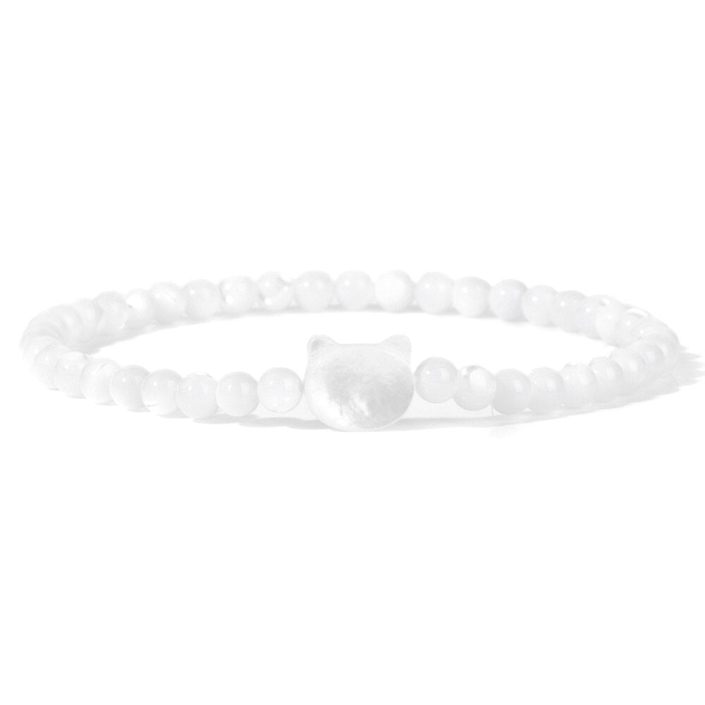 Beaded Cat Bracelet