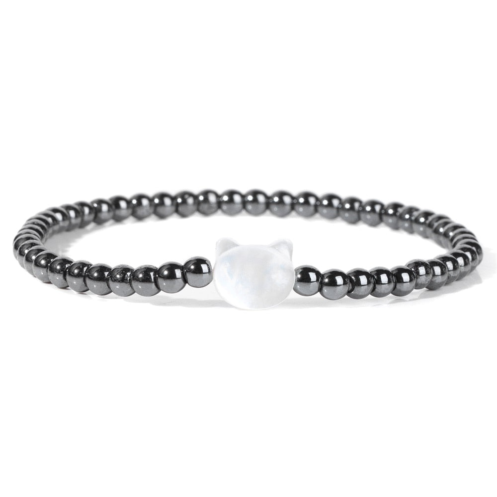 Beaded Cat Bracelet