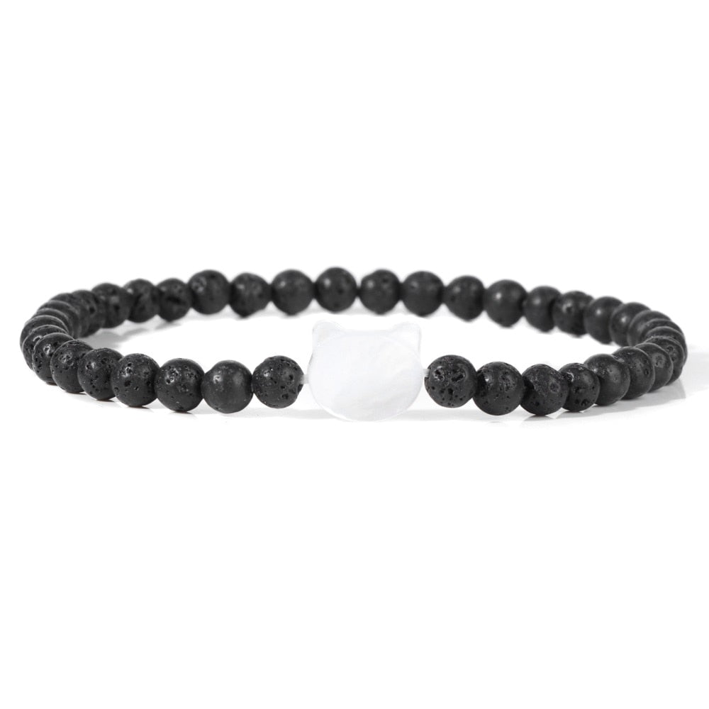 Beaded Cat Bracelet