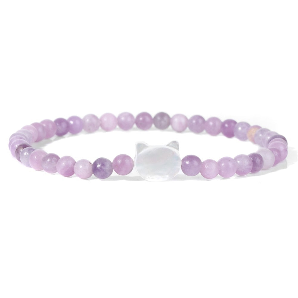 Beaded Cat Bracelet
