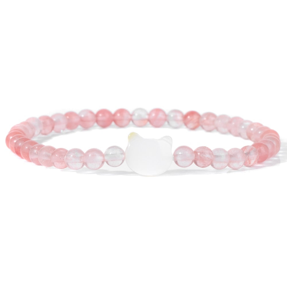 Beaded Cat Bracelet