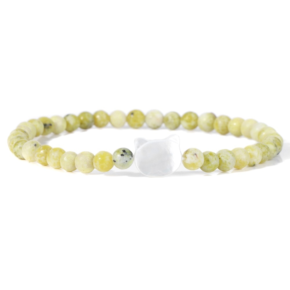 Beaded Cat Bracelet