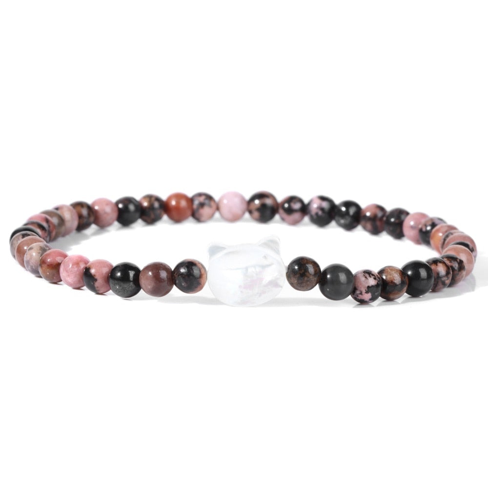 Beaded Cat Bracelet