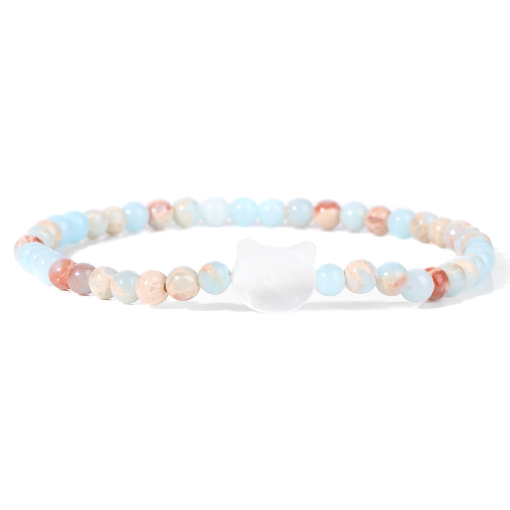 Beaded Cat Bracelet