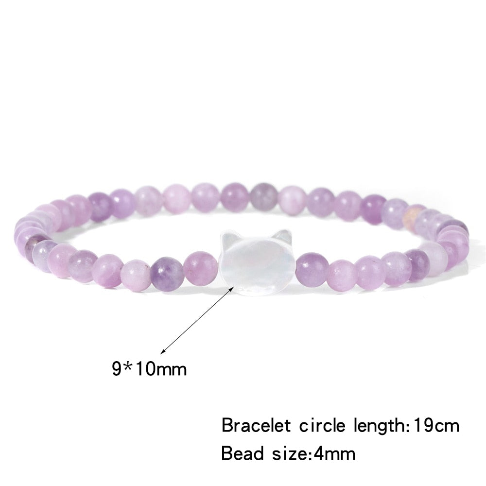 Beaded Cat Bracelet