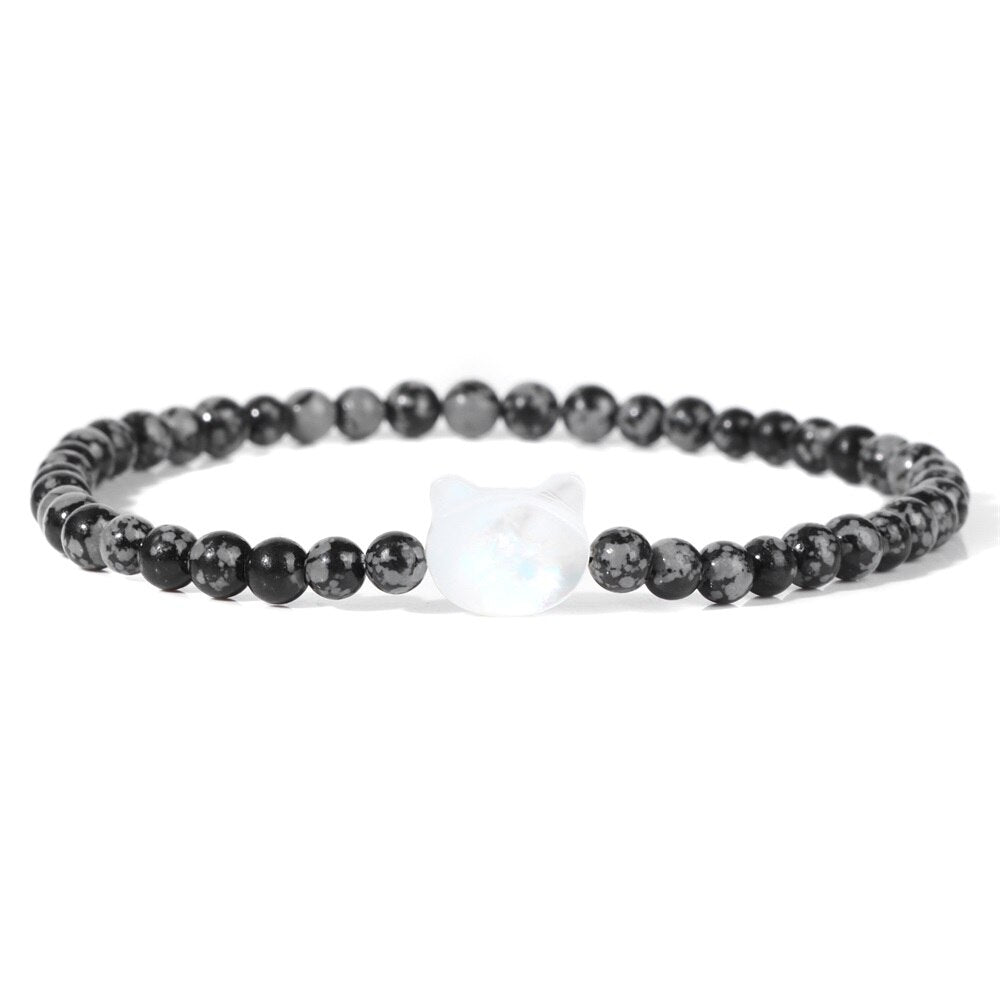 Beaded Cat Bracelet