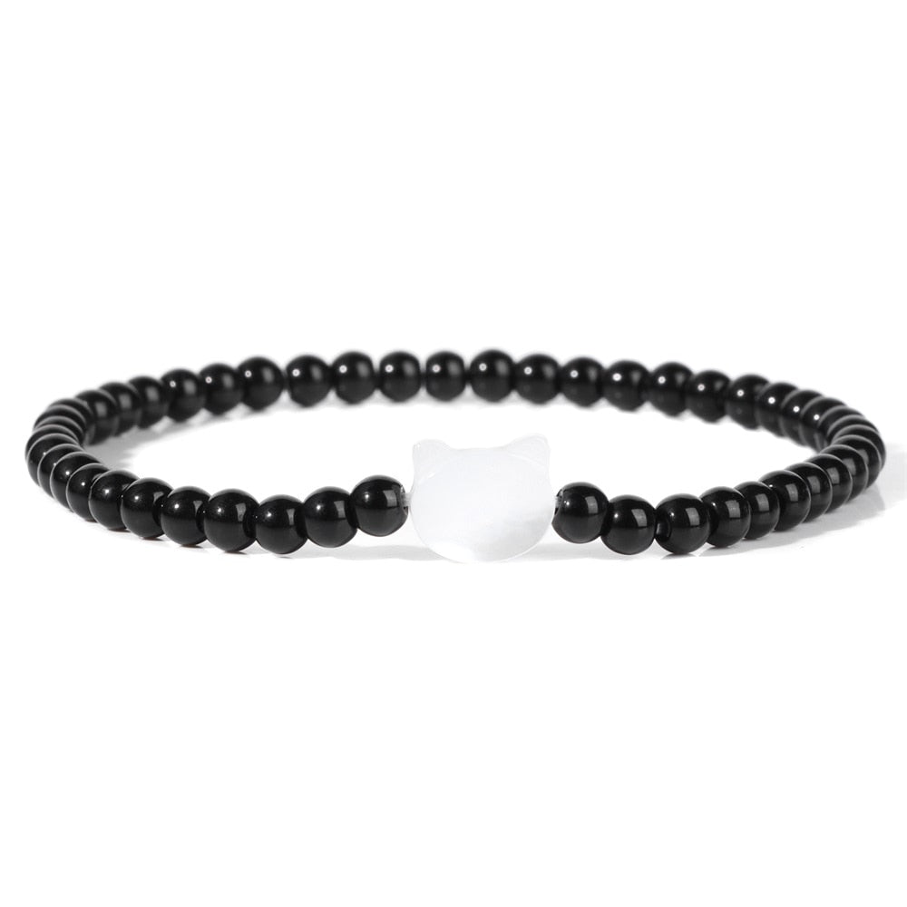 Beaded Cat Bracelet